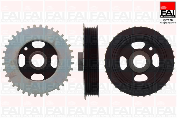 Belt Pulley, crankshaft